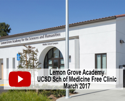 Lemon Grove UCSD Free Clinic 2017